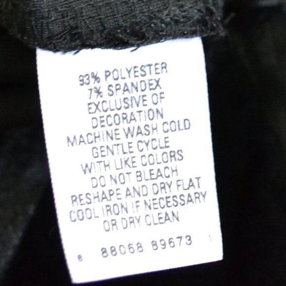 NWT GNW Crushed Velvet Black Lace Trim Camisole Top Size Small - Picture 4 of 5